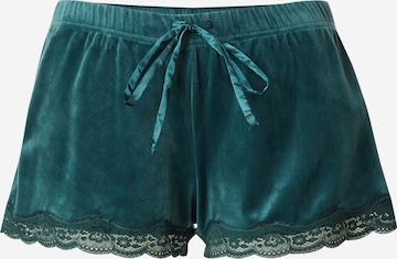 žalia Hunkemöller Pižaminės kelnės: priekis