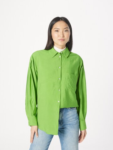 Camicia da donna 'DAWN' di CATWALK JUNKIE in verde: frontale