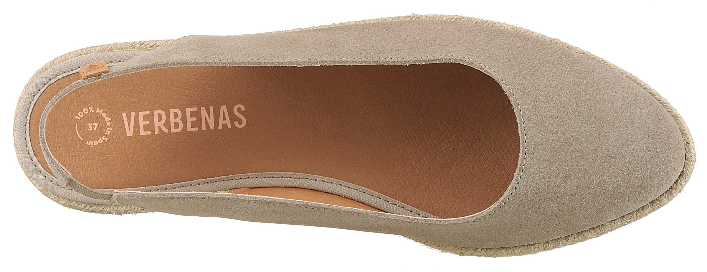 VERBENAS Ballet Flats in Grey