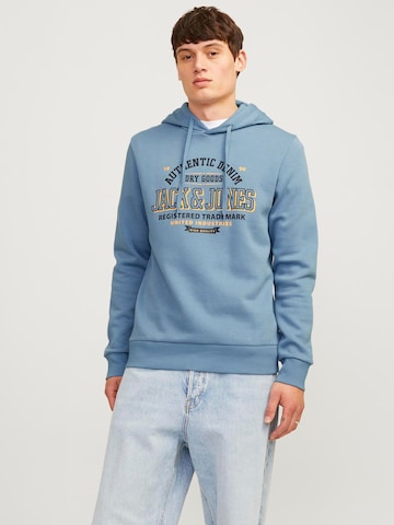 JACK & JONES Collegepaita värissä sininen: etupuoli