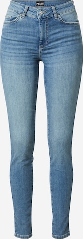 PIECES Jeans 'PCDELLY' in Blue: front