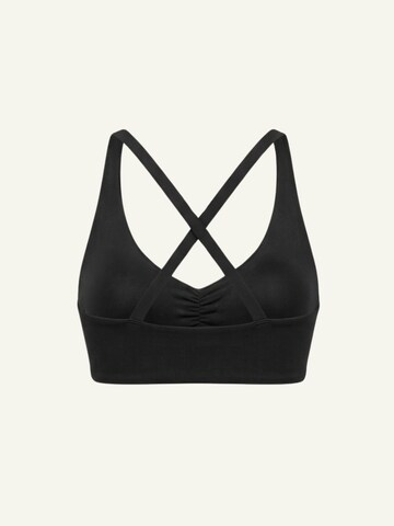 Bustier Soutien-gorge de sport ZUBEK en noir