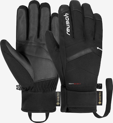 REUSCH Athletic Gloves 'Blaster' in Black: front