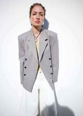 MANGO Wide leg Pleated Pants 'Rowan' in White
