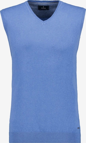 Canottiera di Ragman in blu: frontale