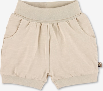 STERNTALER Regular Shorts 'Emmi' (GOTS) in Beige: predná strana