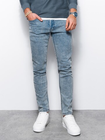 Ombre Skinny Jeans 'P1062' in Blau