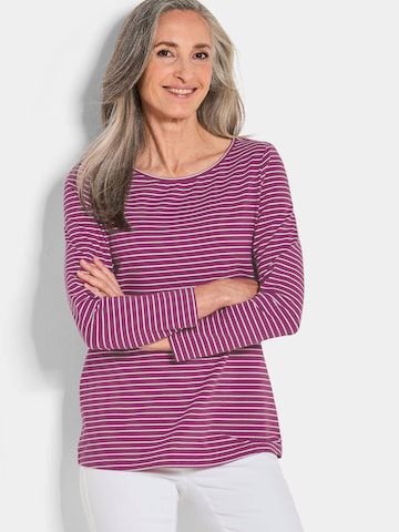 T-shirt Goldner en violet : devant