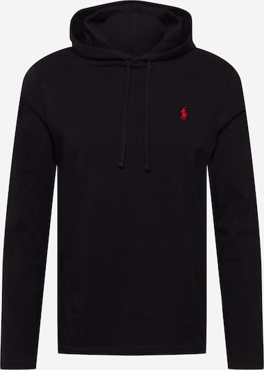 Polo Ralph Lauren Sweat-shirt en rouge feu / noir, Vue avec produit