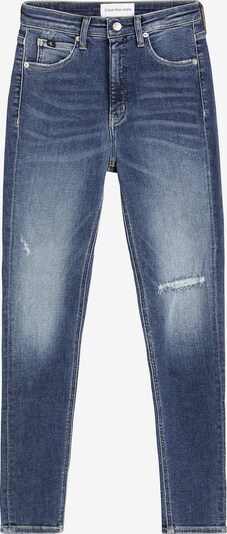 Calvin Klein Jeans Traperice u plavi traper / crna / bijela, Pregled proizvoda