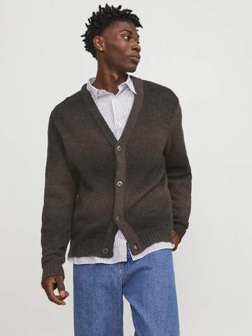 JACK & JONES Cardigan i sort: forside