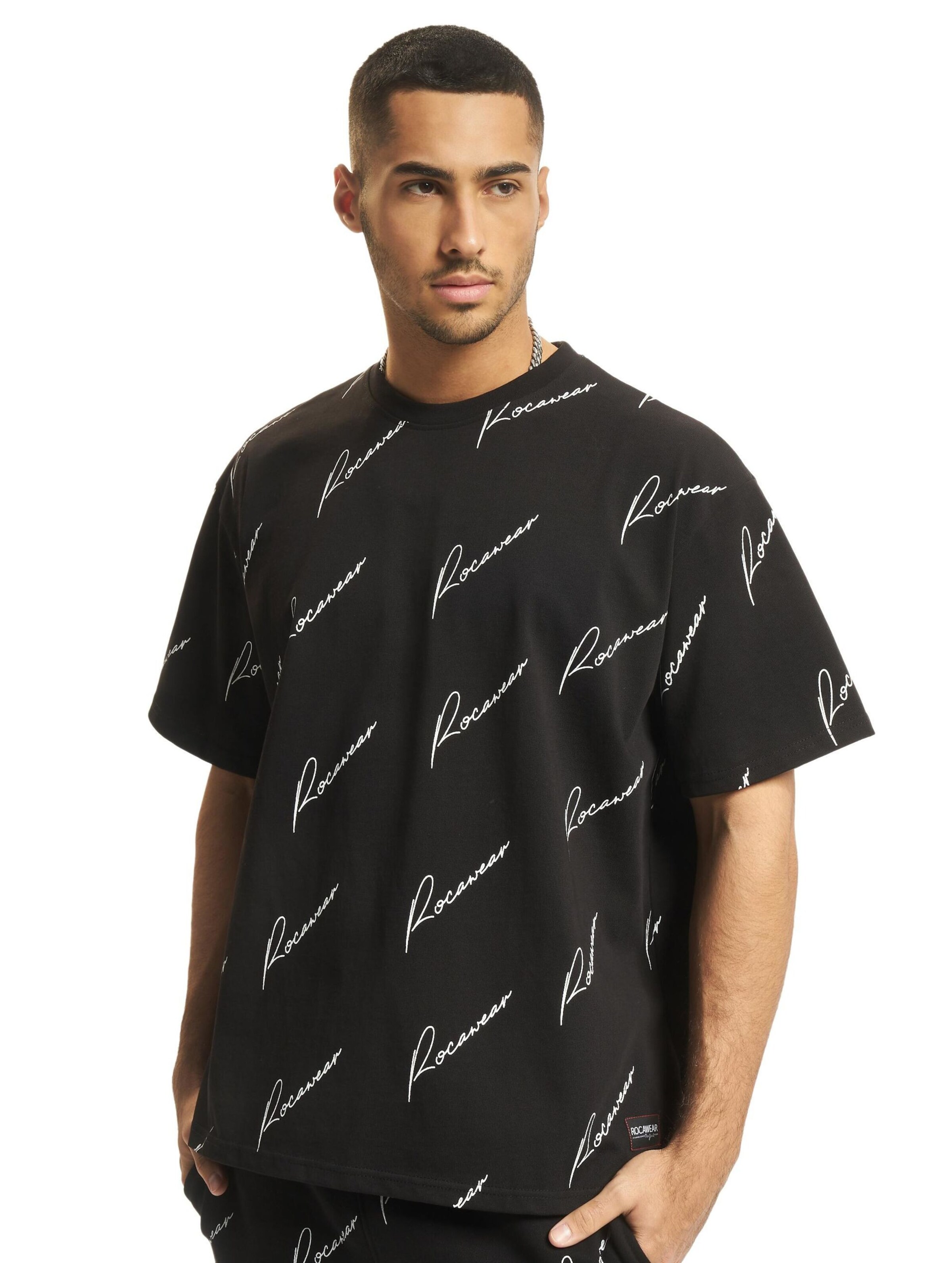 Maglietta 'Atlanta' di ROCAWEAR in nero