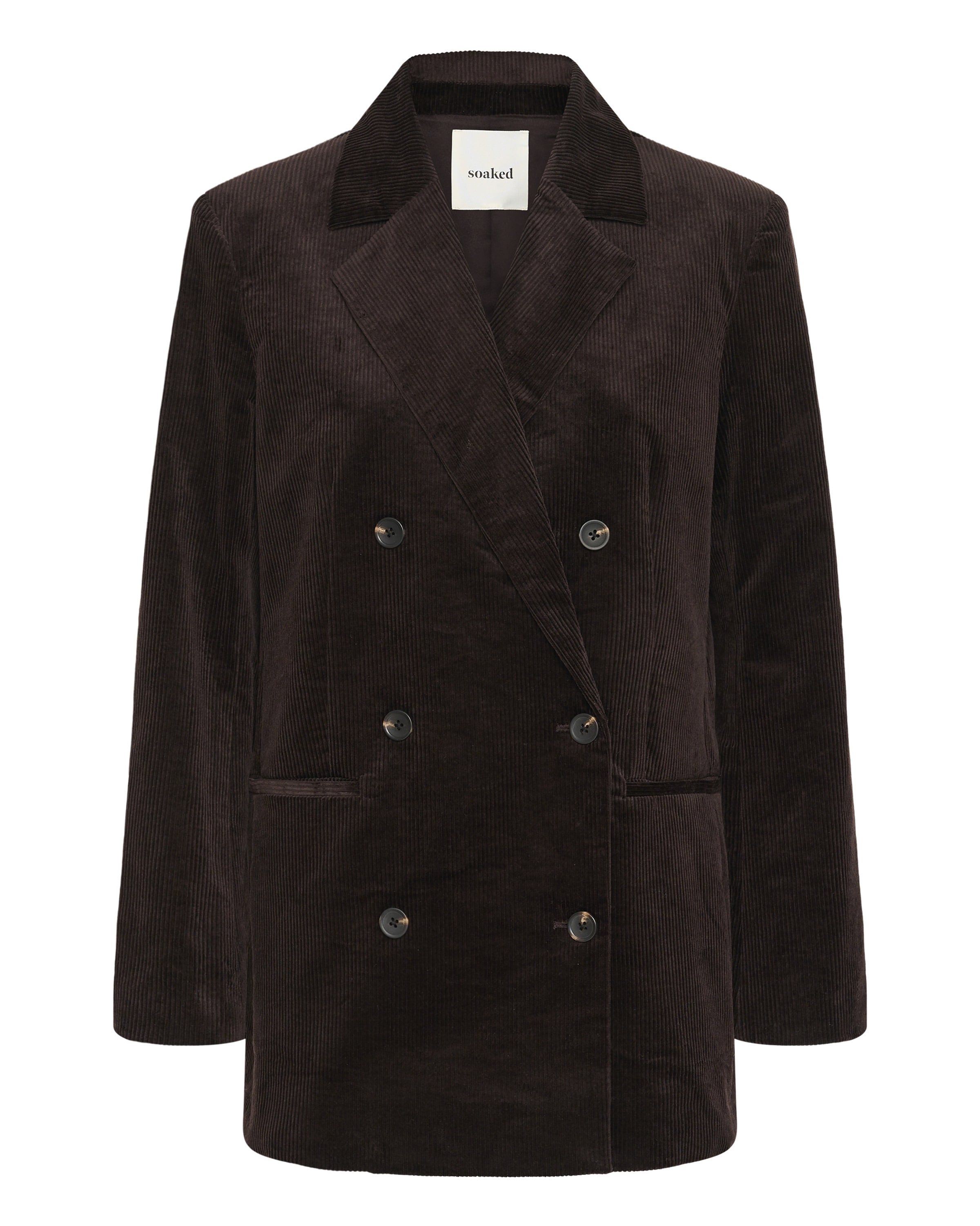 SOAKED IN LUXURY Blazer in 40 in Mocha, Item view