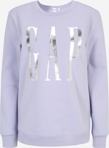 Gap Tall Sweatshirt in Purple: front