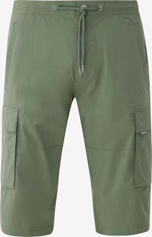 Pantalon cargo s.Oliver en vert : devant