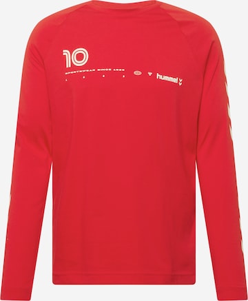 Hummel Functioneel shirt 'Musa' in Rood: voorkant