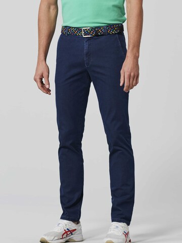 Regular Pantalon chino MEYER en bleu