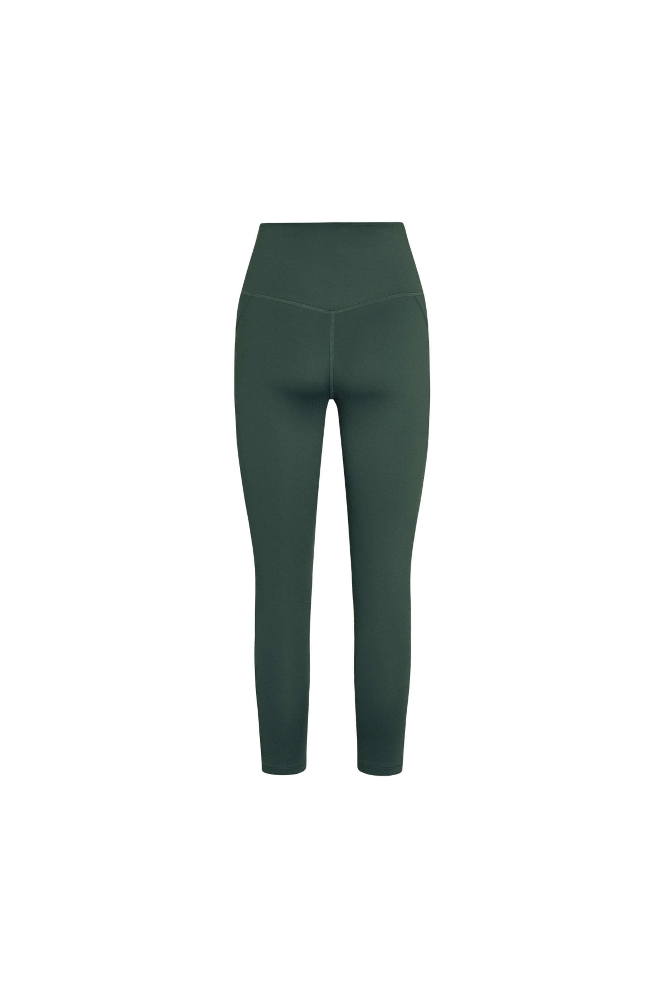 Girlfriend Collective Skinny Workout Pants in Green
