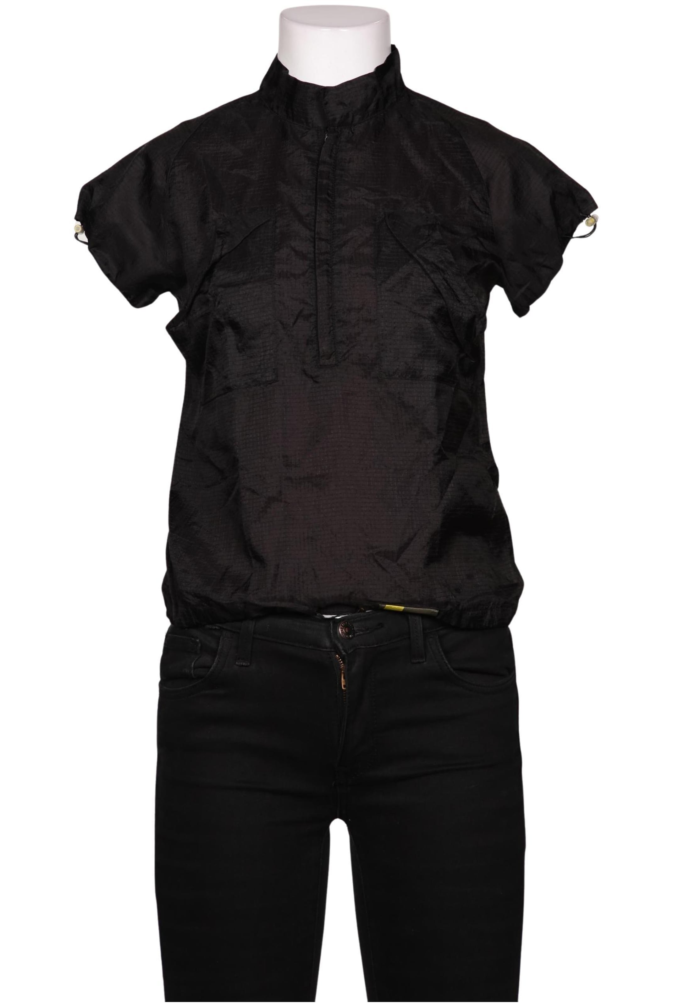 DIESEL Bluse M in Schwarz: Vorderseite