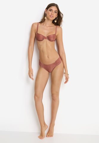 Invisible Hauts de bikini LSCN by LASCANA en marron