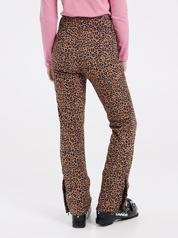 PROTEST Slimfit Sporthose 'PRTANGLE24'‌ in Braun