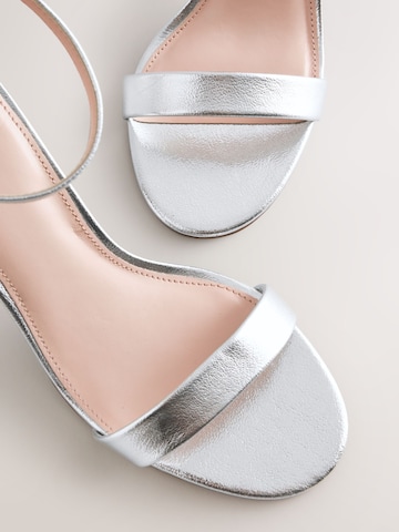 Sandales à lanières 'Forever Comfort' Next en argent