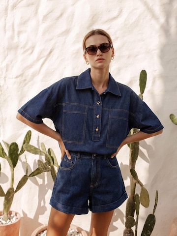 andy & lucy Shirt 'FILOMENA' in Blue