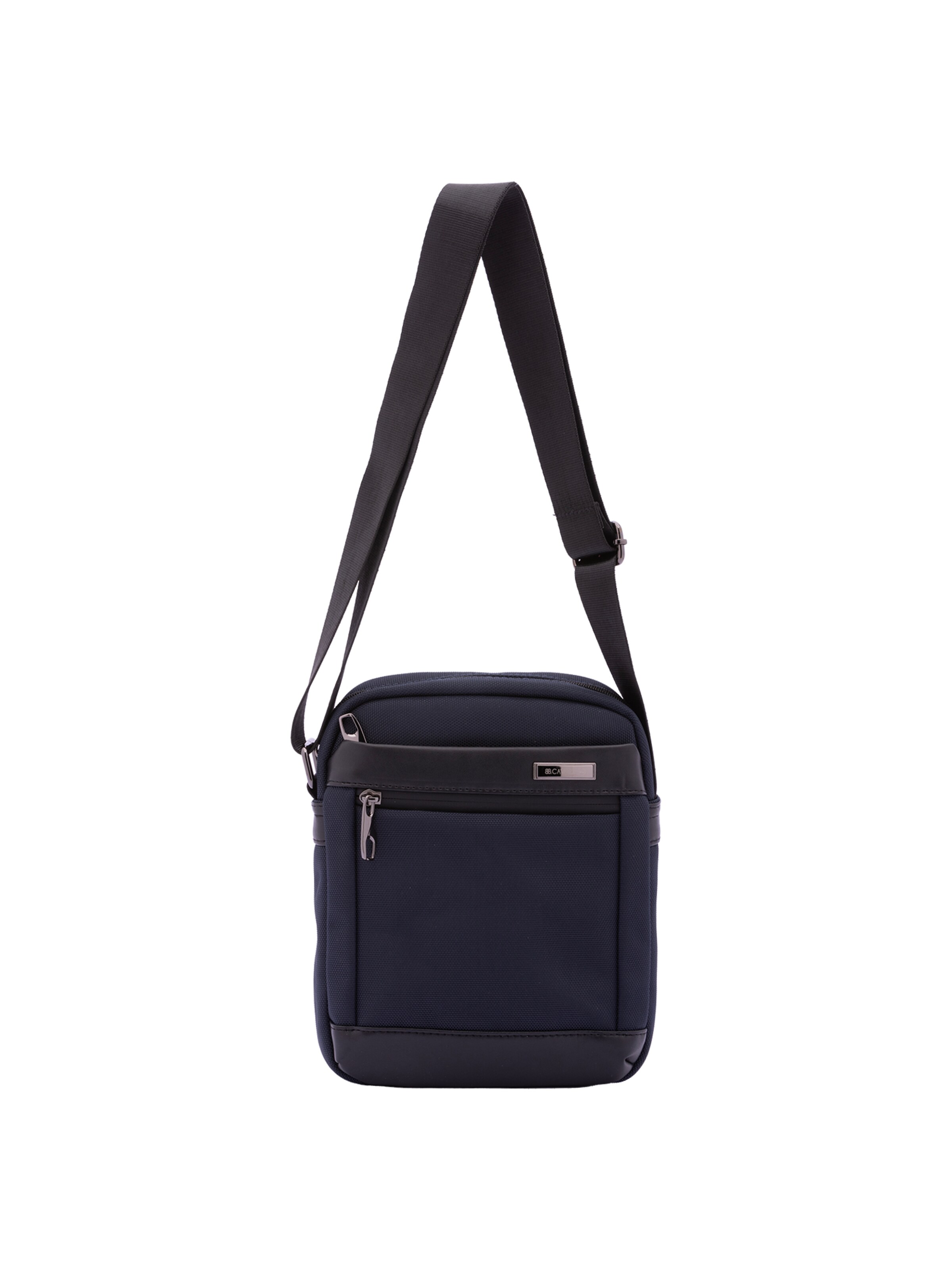 Borsa a tracolla 'Borsa a Tracolla Uomo B Cavalli Poliestere Zip Tasche Tracolla Regolabile' di B. Cavalli in blu: frontale