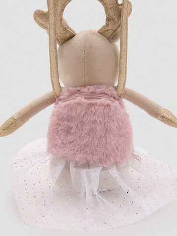 MANGO KIDS Torba 'REINDEER' | roza barva