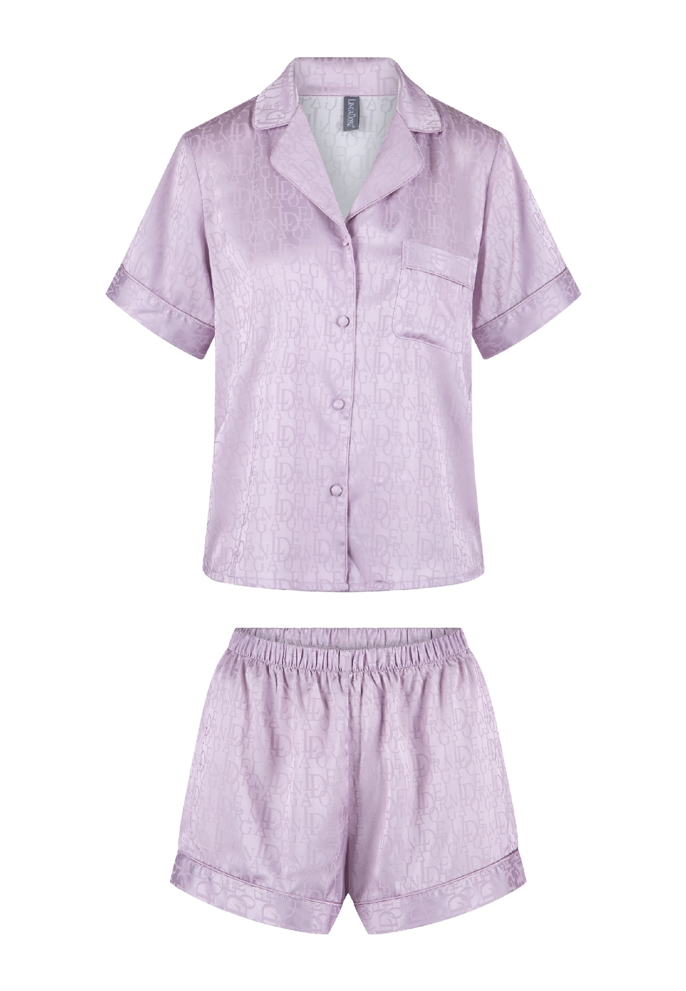 Shorty LingaDore en violet : devant