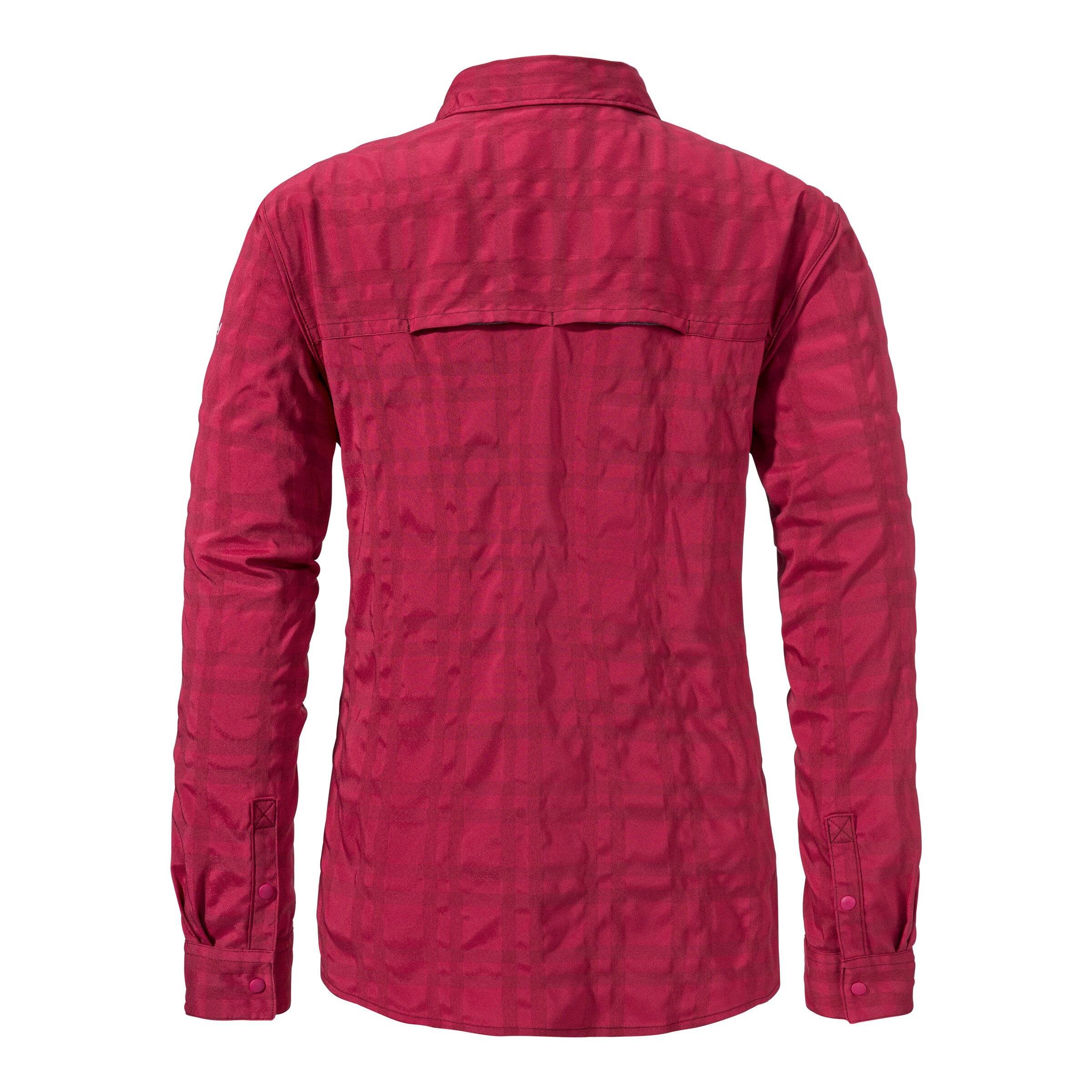 Schöffel Athletic Button Up Shirt in Red