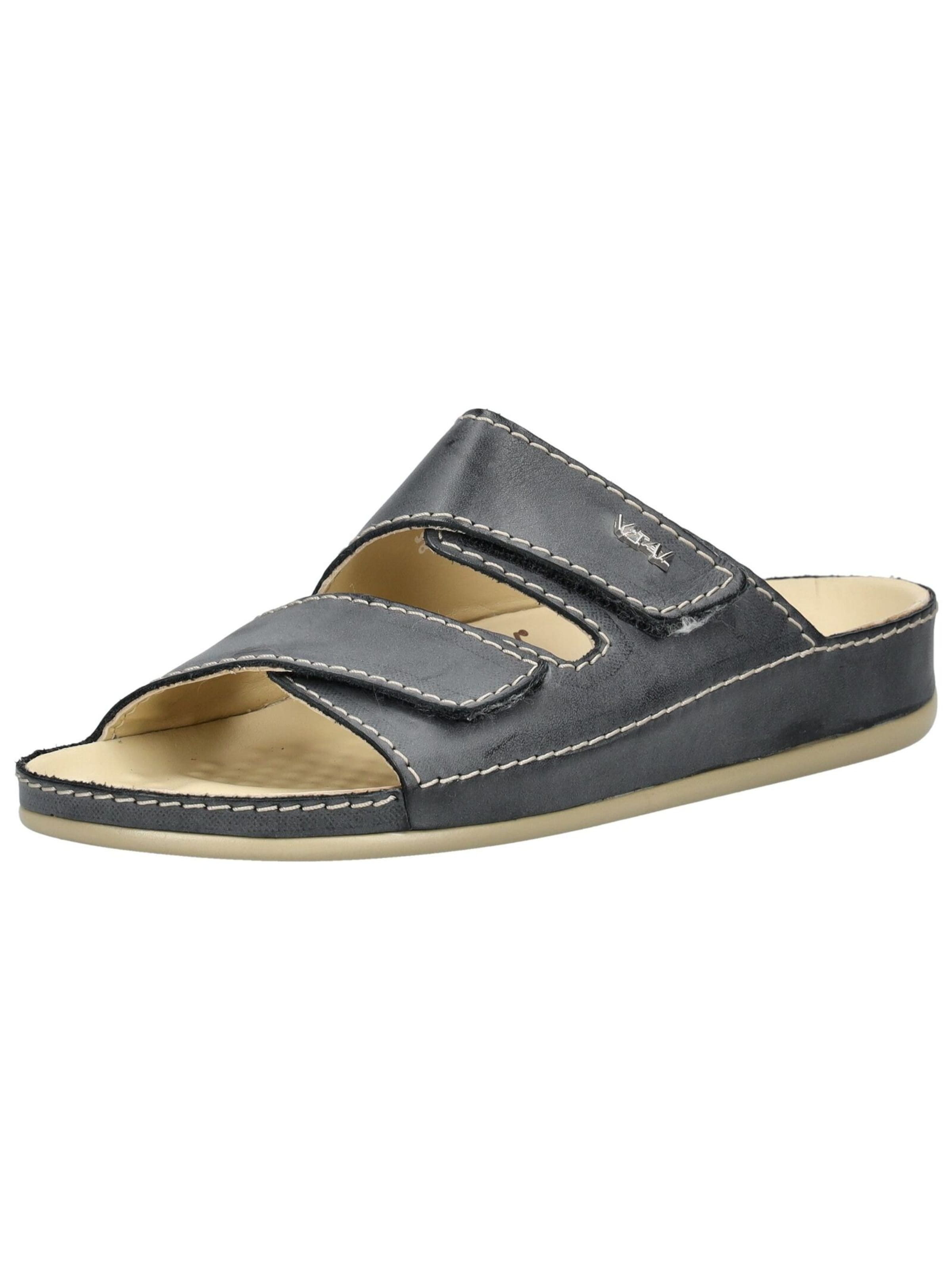 Sandales à lanières vital en gris : devant