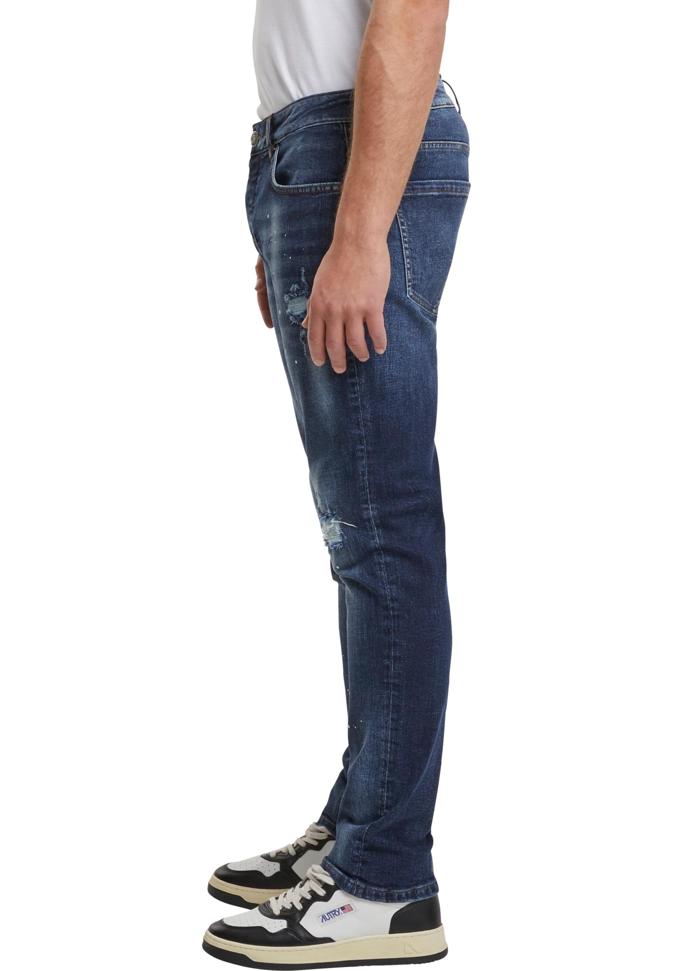 2Y Premium Slimfit Jeans 'Carlos' in Blauw