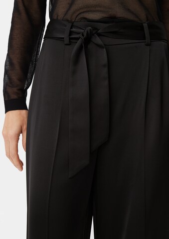 Wide Leg Pantalon COMMA en noir