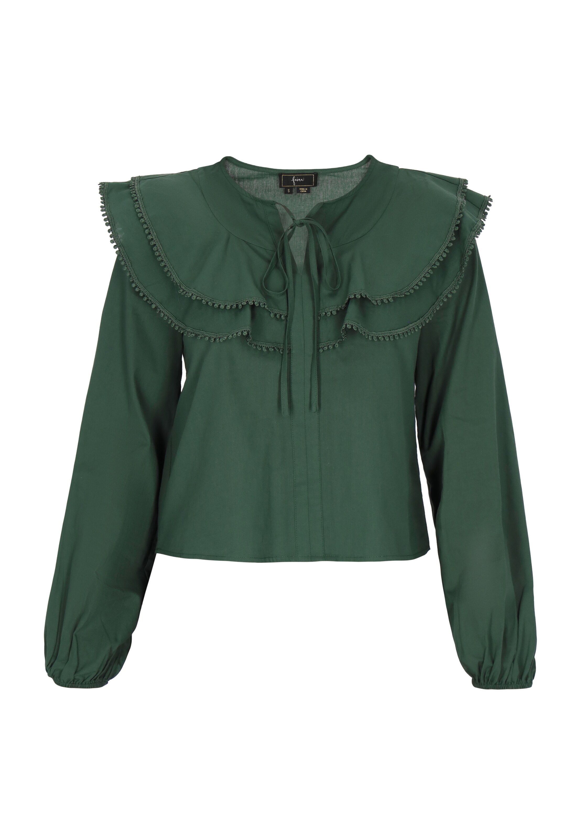 faina Блузка в Зеленый: спереди