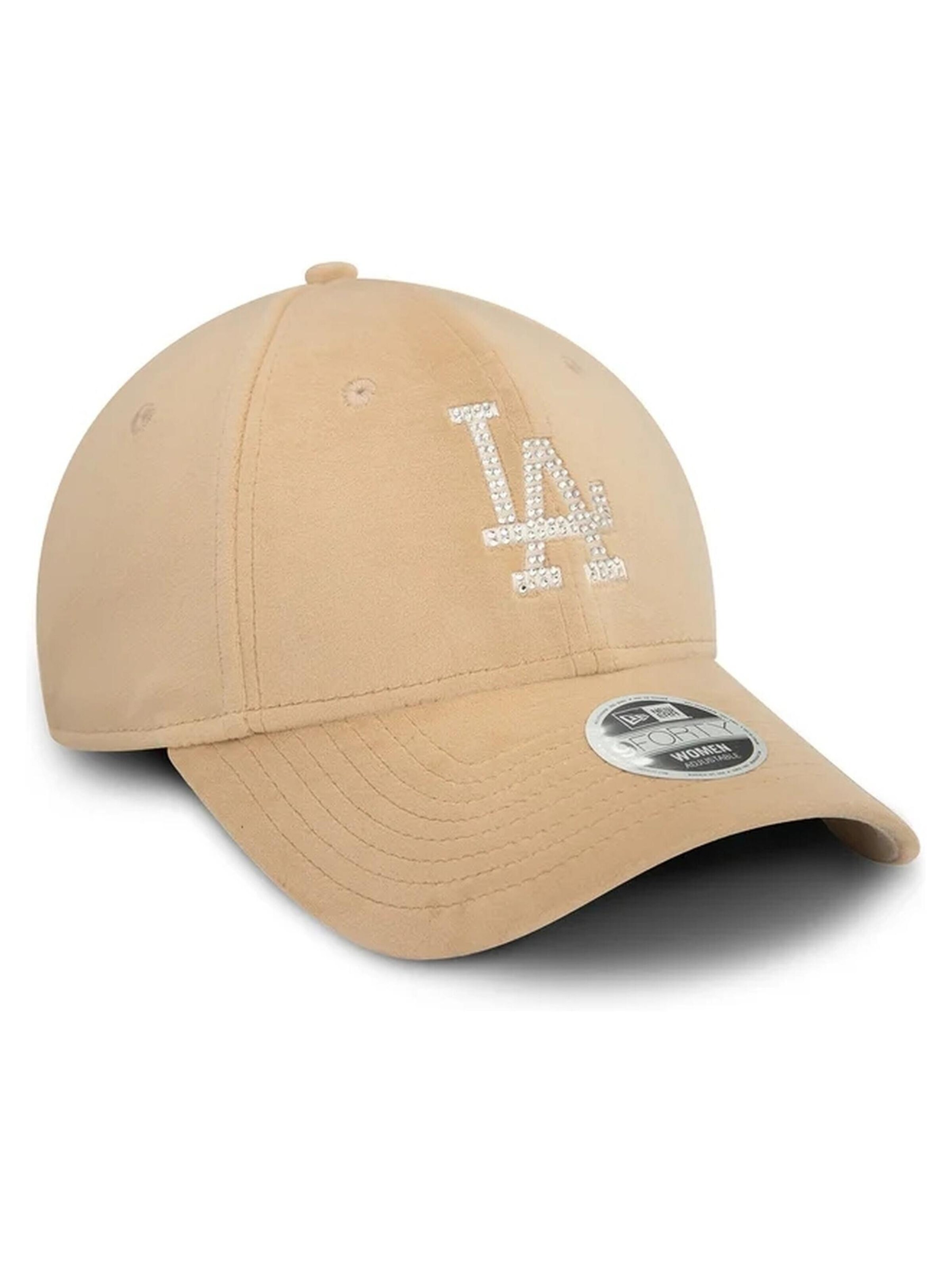 NEW ERA - Gorra 'Gorra new era beige dodgers wmns velour diamante 9forty losdod' en beige