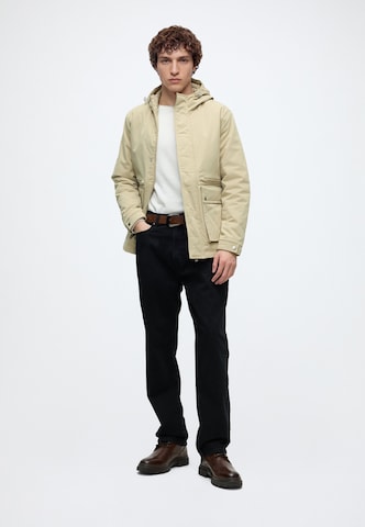 JACK & JONES Ανοιξιάτικο ή φθινοπωρινό παρκά 'JJEWOLF' σε μπεζ