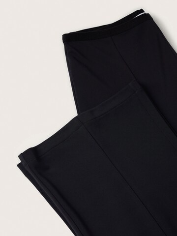 MANGO Regular Pants 'LEGA' in Black