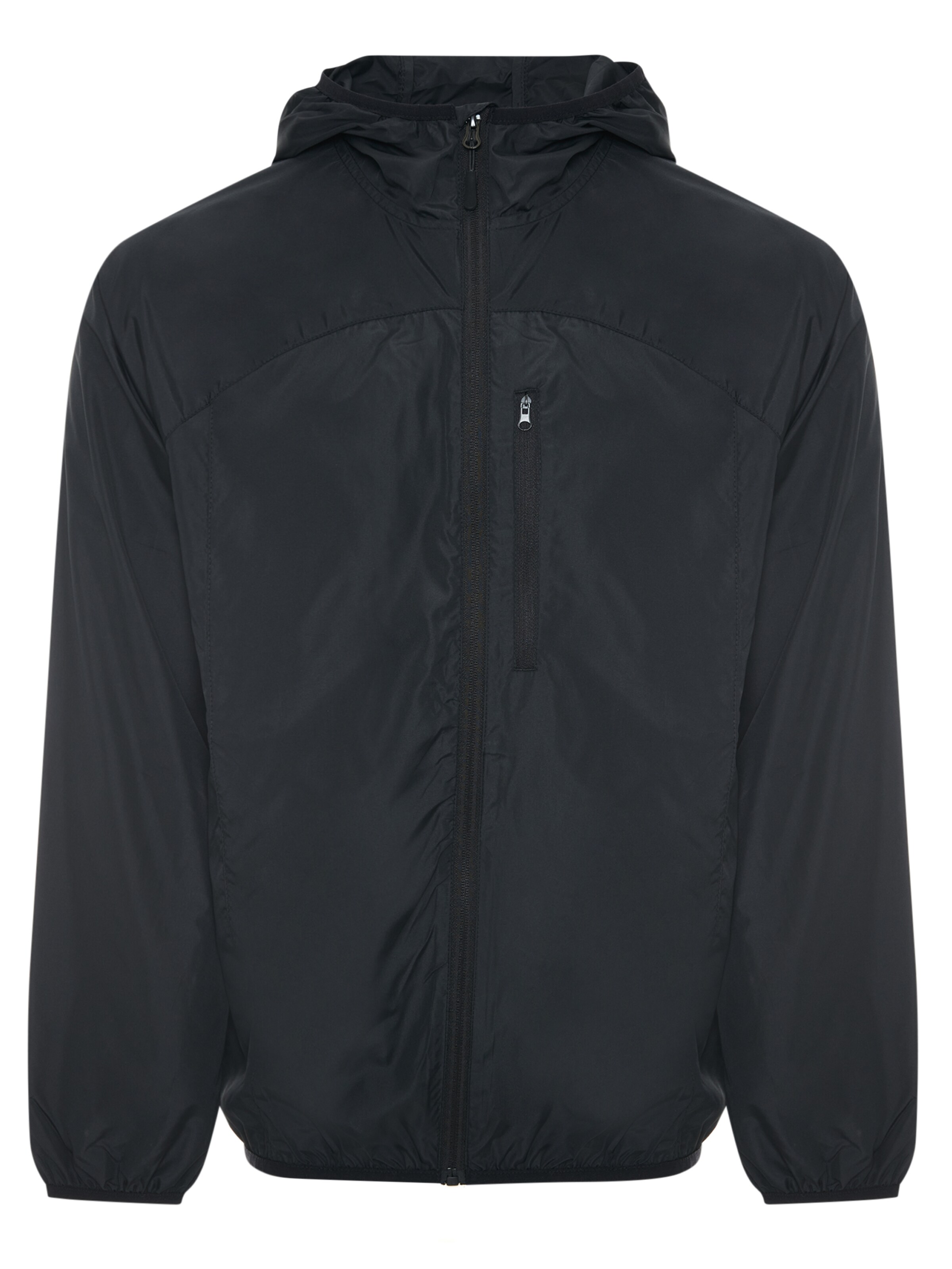 Threadbare Jacke 'Beckham' in Schwarz: Vorderseite