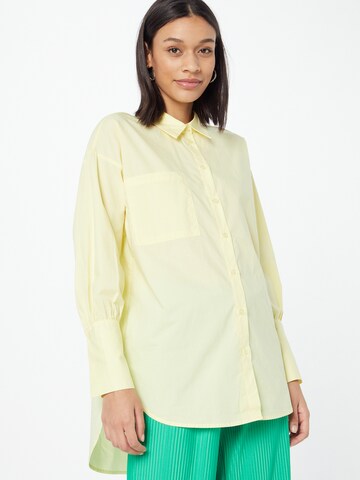 Camicia da donna 'Sofie' di A-VIEW in giallo: frontale