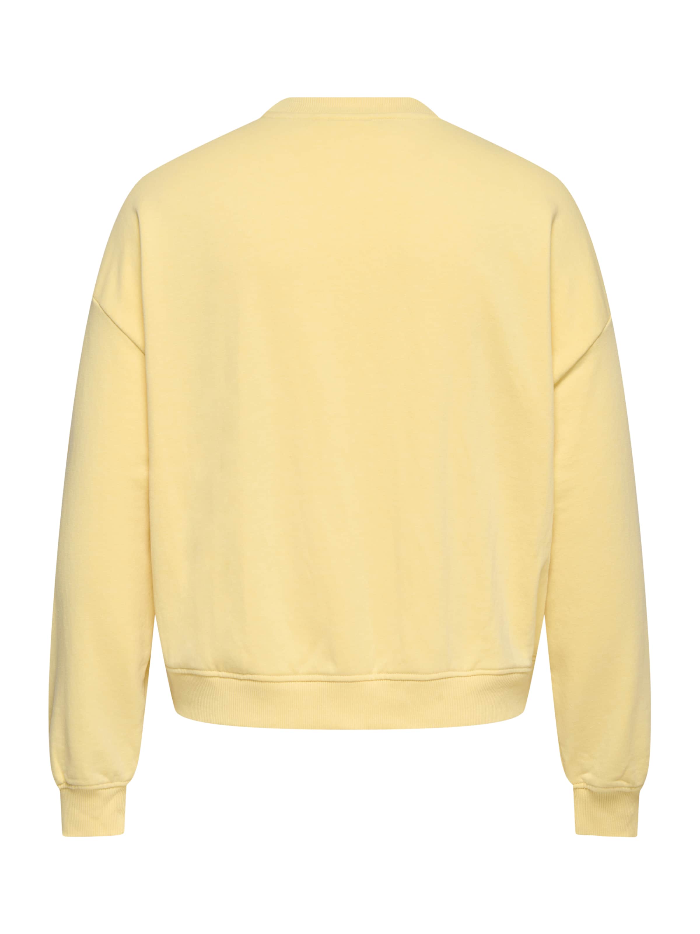 Sweat-shirt 'CARSandy' ONLY Carmakoma en jaune