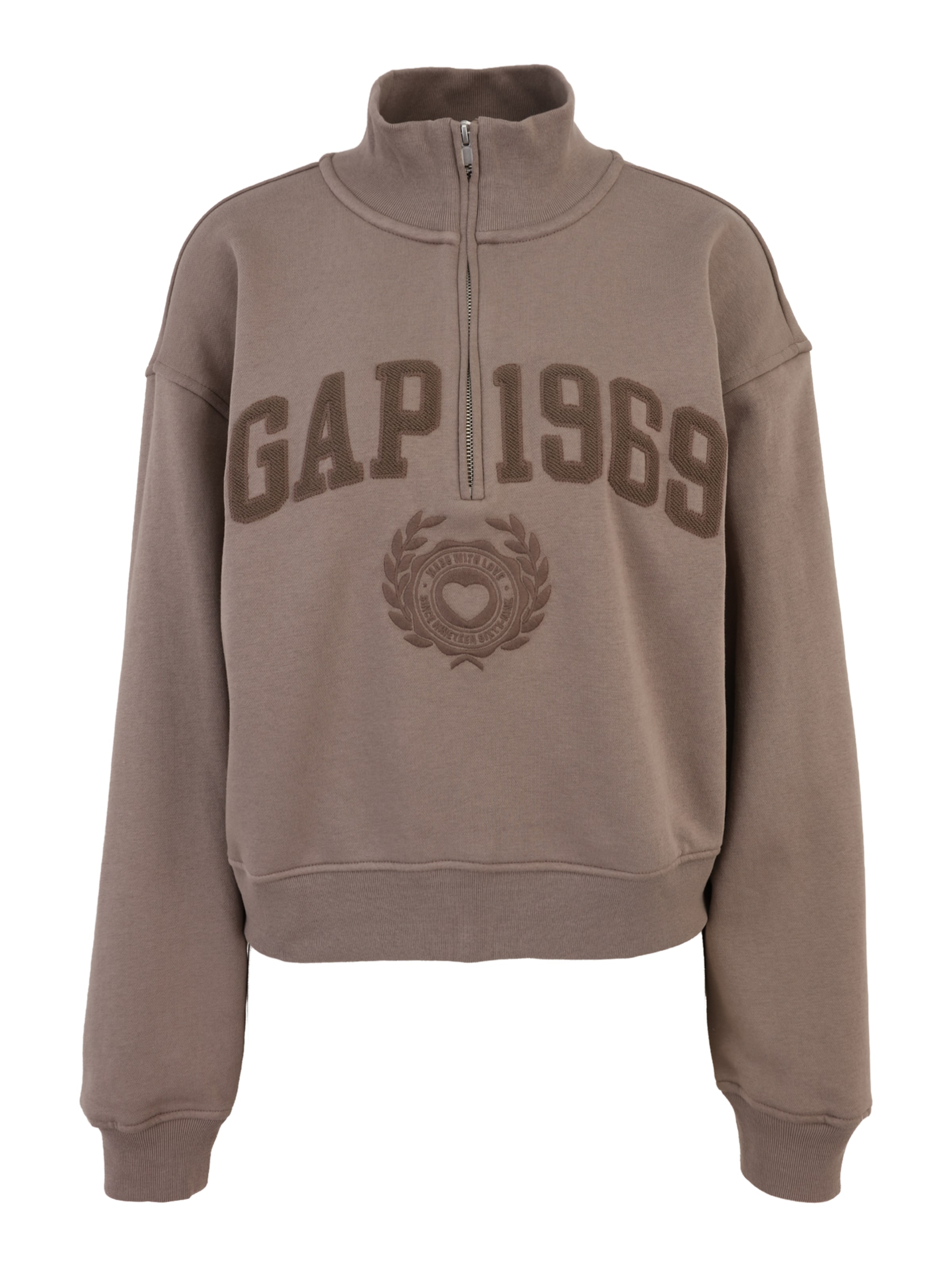 Gap Tall Свитшот в Коричневый: спереди