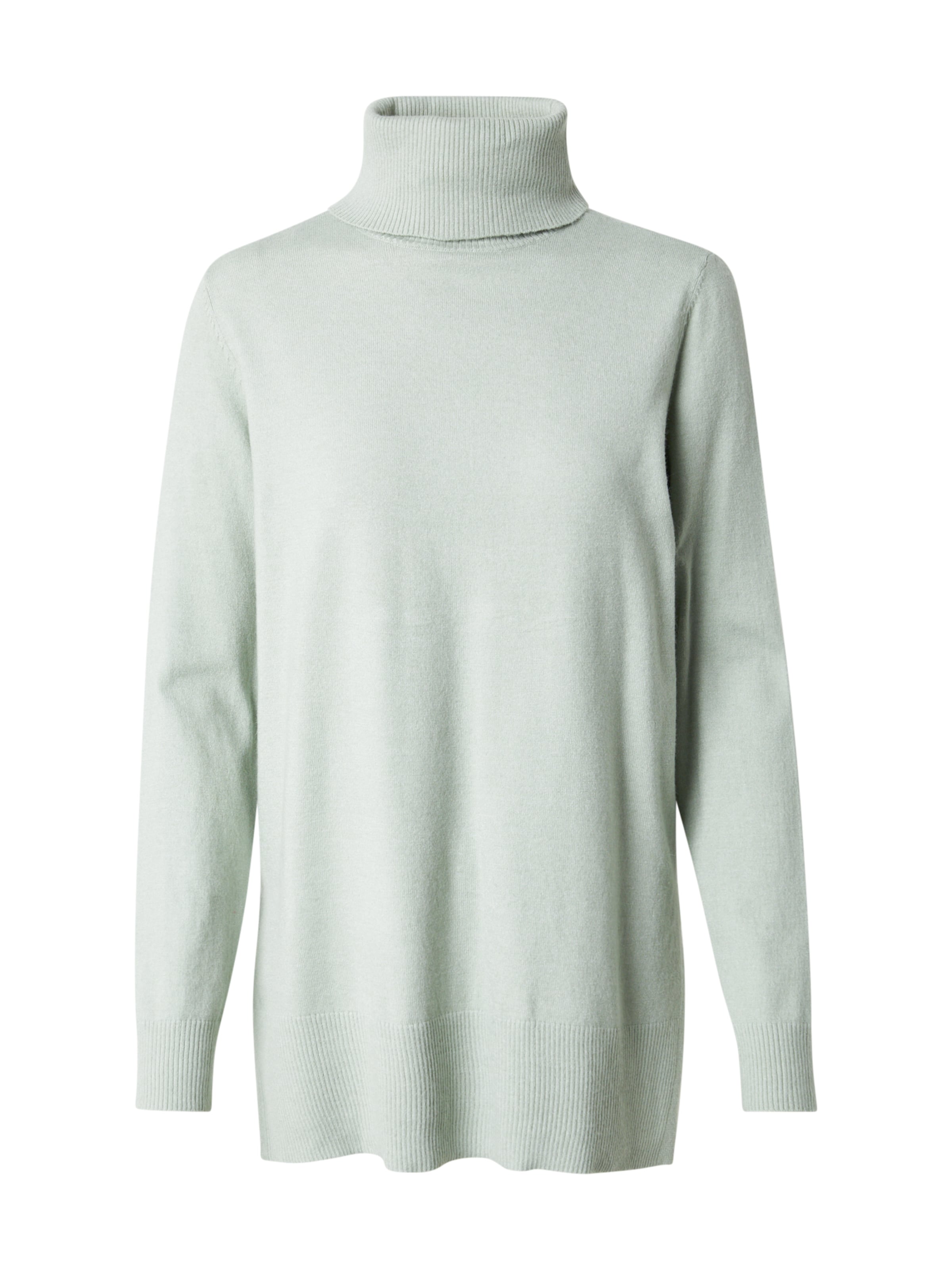 ONLY Пуловер 'ONLIBI' в зелено: отпред