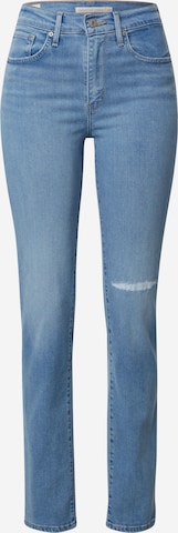 LEVI'S ® Regular Jeans '724 High Rise Straight' in Blue: front