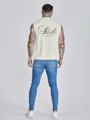 T-Shirt SikSilk en beige