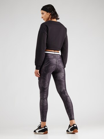 PUMA Skinny Sporthose in Schwarz