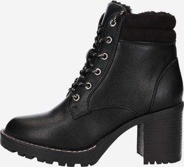 ONLY Lace-Up Ankle Boots 'Barbara' in Black