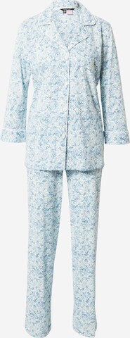 Lauren Ralph Lauren - Pijama em azul: frente