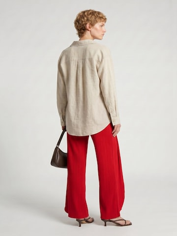 Alexa Dash Wide leg Broek in Rood