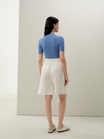 Lilysilk - Camiseta tradicional en azul
